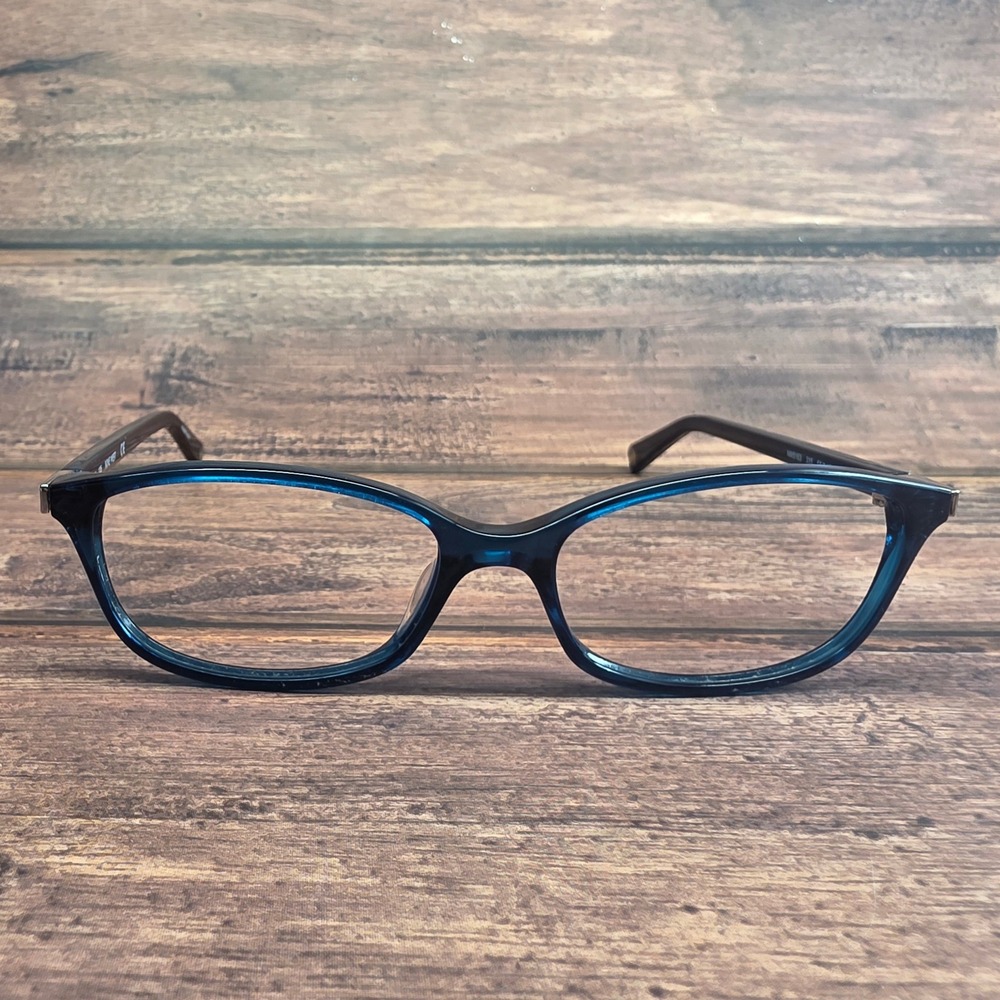 Nine West NW5163 315 Teal Blue Black Eyeglasses Frames 51-15-135